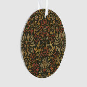 William Morris Flower Garden Tapestry Ornament (voorkant)