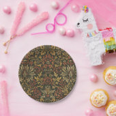 William Morris Flower Garden Tapestry Papieren Bordje (Feest)