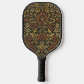 William Morris Flower Garden Tapestry Pickleball Paddle (Achterkant)