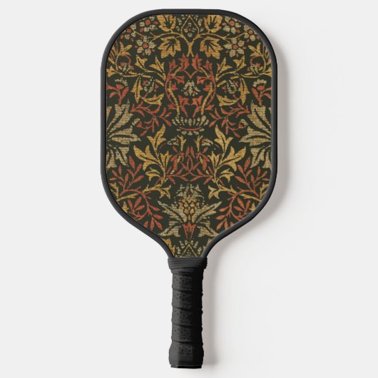 William Morris Flower Garden Tapestry Pickleball Paddle (Achterkant)