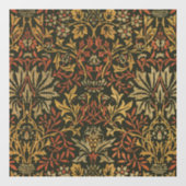 William Morris Flower Garden Tapestry Raamsticker (Vel)