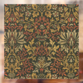 William Morris Flower Garden Tapestry Raamsticker (Vel 2)