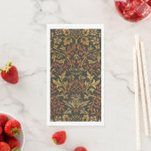 William Morris Flower Garden Tapestry Servet (Insitu)