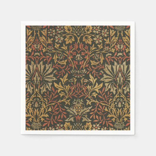 William Morris Flower Garden Tapestry Servet (Voorkant)