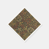 William Morris Flower Garden Tapestry Servet (Hoek)