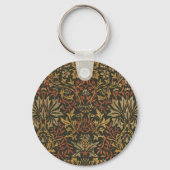 William Morris Flower Garden Tapestry Sleutelhanger (Achterkant)