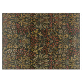 William Morris Flower Garden Tapestry Snijplank (Voorkant)