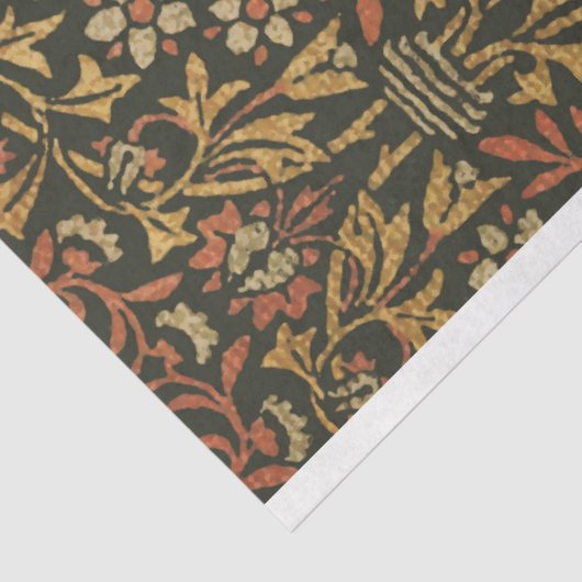 William Morris Flower Garden Tapestry Tissuepapier (Detail)