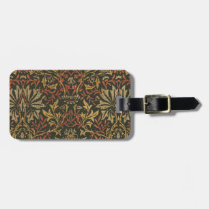 William Morris Flower Garden Tapijt Bagagelabel