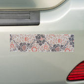 William Morris Flower Grafton Behang Bumpersticker (Op auto)