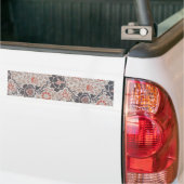 William Morris Flower Grafton Behang Bumpersticker (Op Truck)