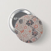 William Morris Flower Grafton Behang Ronde Button 5,7 Cm (Voorkant /achterkant)