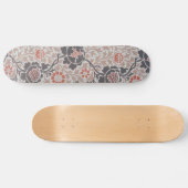 William Morris Flower Grafton Wallpaper Persoonlijk Skateboard (Horizontaal)