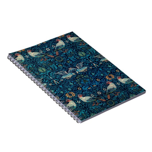 William Morris - Flowers & Birds Pattern Notitieboek (Rechterzijde)