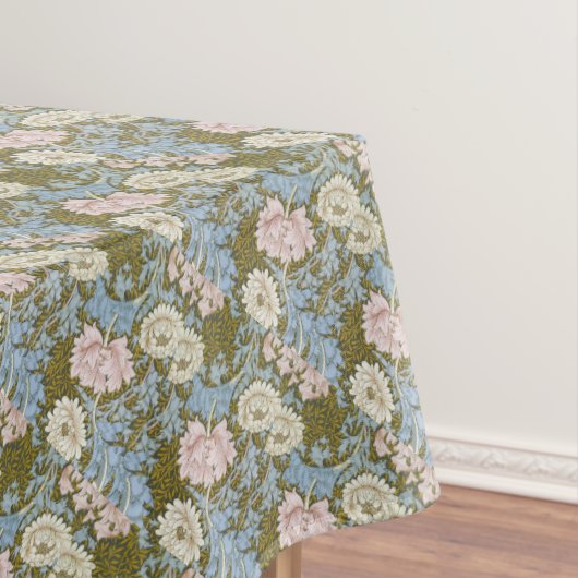 William Morris  Flowers Bloemenmotief Roze Tafelkleed (Voorbeeld)