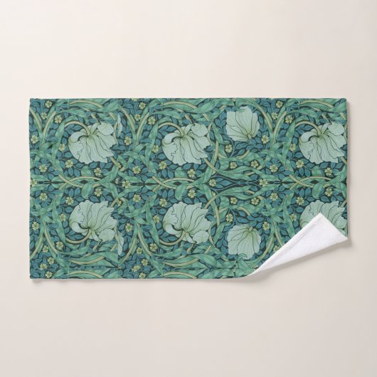 William Morris  Flowers Bloemenpatroon Bad Handdoek (Handdoek)