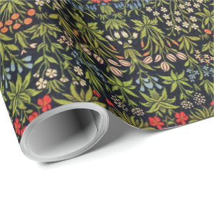 William Morris  Flowers Bloemenpatroon Cadeaupapier