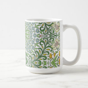 William Morris Flowers Bloemenpatroon Koffiemok