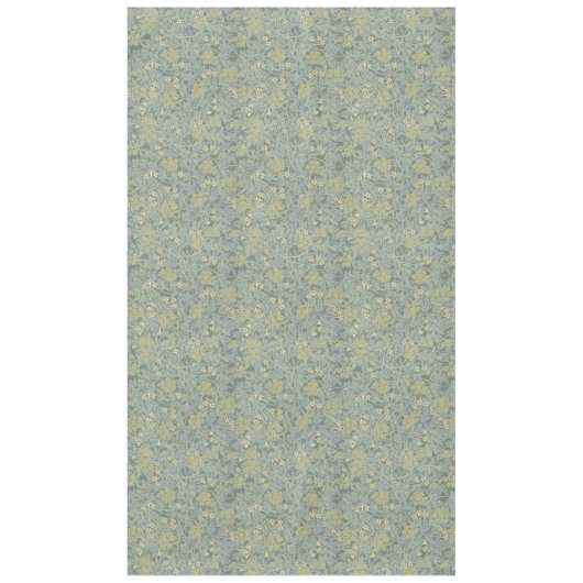 William Morris Flowers Blossoms Green Tafelkleed (Voorkant)