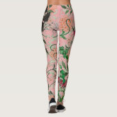 William Morris FLOWERS EN BUTTERFLIES Leggings (Achterkant)