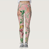William Morris FLOWERS EN BUTTERFLIES Leggings (Voorkant)