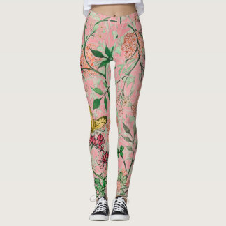 William Morris FLOWERS EN BUTTERFLIES Leggings