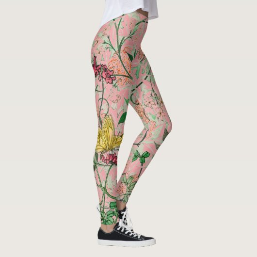 William Morris FLOWERS EN BUTTERFLIES Leggings (Rechts)