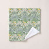  William Morris Flowers Garden Wallpaper Bad Handdoek (Wasdoekje)