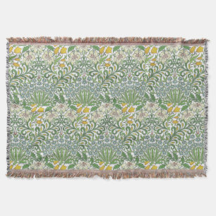 William Morris Flowers Garden Wallpaper Deken