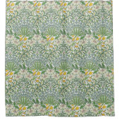 William Morris Flowers Garden Wallpaper Douchegordijn (Voorkant)