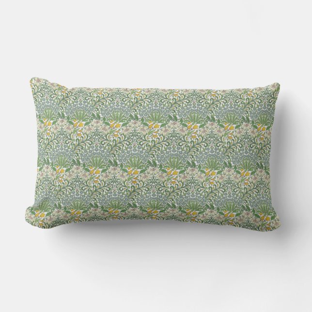  William Morris Flowers Garden Wallpaper Kussen (Voorkant)
