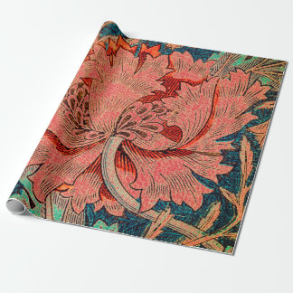 William Morris FLOWERS GIFT WRAPPING Cadeaupapier