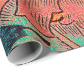 William Morris FLOWERS GIFT WRAPPING Cadeaupapier (Rol Hoek)