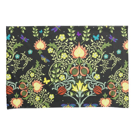 William Morris  Flowers Kussensloop (Voorkant-Rechts)