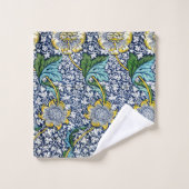 William Morris - Flowers & Leaves Pattern Bad Handdoek (Wasdoekje)