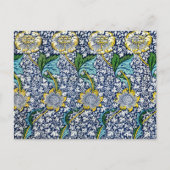 William Morris -  Flowers & Leaves Pattern Briefkaart (Voorkant)