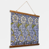 William Morris - Flowers & Leaves Pattern Hangend Wandkleed (Gebogen)