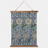 William Morris - Flowers & Leaves Pattern Hangend Wandkleed (Voorkant)