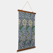 William Morris - Flowers & Leaves Pattern Hangend Wandkleed (Gebogen)