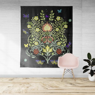 William Morris  Flowers Wandkleed