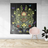 William Morris  Flowers Wandkleed