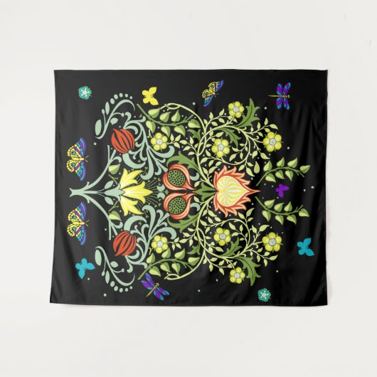 William Morris  Flowers Wandkleed (Voorkant (horizontaal))