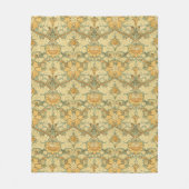 William Morris  Foliage & Floral Pattern Fleece Deken (Voorkant)