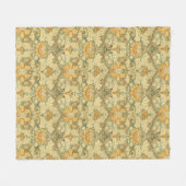 William Morris  Foliage & Floral Pattern Fleece Deken (Voorkant (Horizontaal))