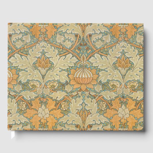 William Morris - Foliage & Floral Pattern Gastenboek (Voorkant)