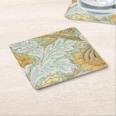 William Morris - Foliage & Floral Pattern Kartonnen Onderzetters (Schuin)