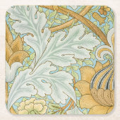 William Morris - Foliage & Floral Pattern Kartonnen Onderzetters (Voorkant)