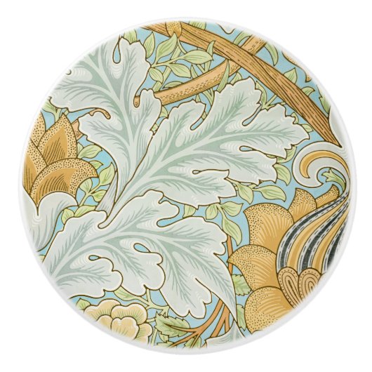William Morris -  Foliage & Floral Pattern Keramische Knop (Voorkant)