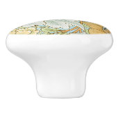 William Morris -  Foliage & Floral Pattern Keramische Knop (Zijkant)