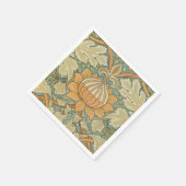 William Morris -  Foliage & Floral Pattern Servet (Hoek)